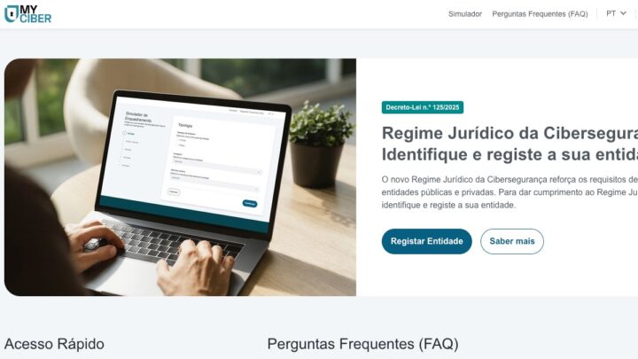 MCiber: já registou a sua entidade para cumprir o Regime Jurídico da Cibersegurança?