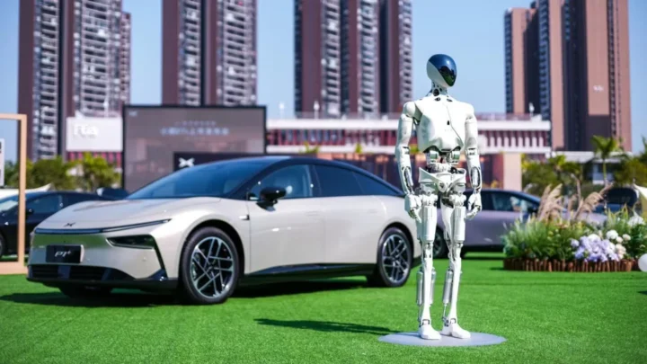 Imagem inteligência artificial da XPENG