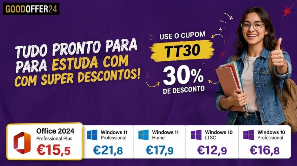 Office 2024 por 15,5 € e os truques que poucos conhecem