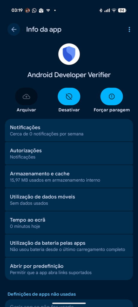 Android Google instalar app