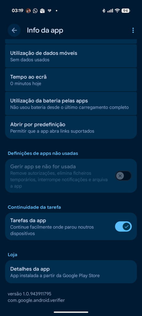 Android Google instalar app