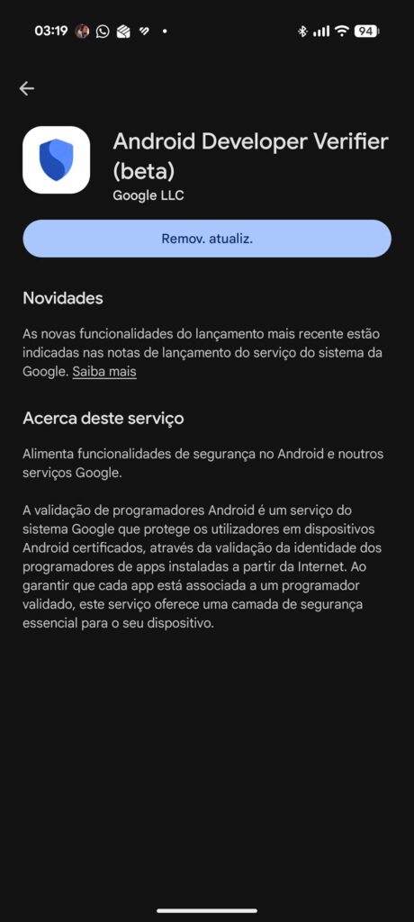 Android Google instalar app