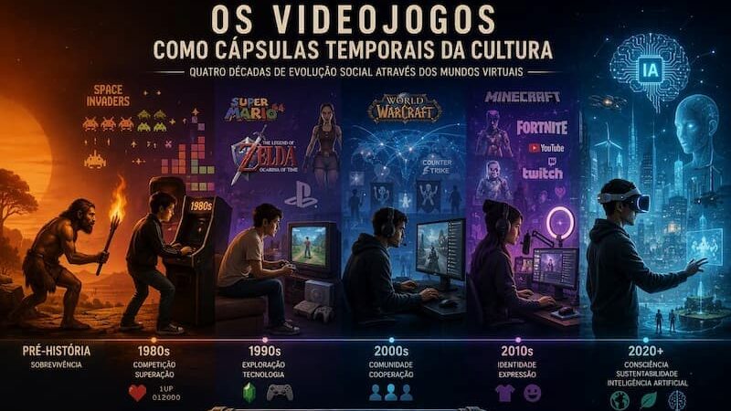 Os videojogos: cápsulas temporais da nossa cultura?