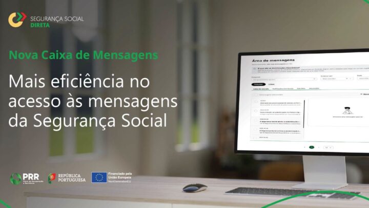 Segurança Social renova caixa de mensagens no Portal e na App: veja o que mudou