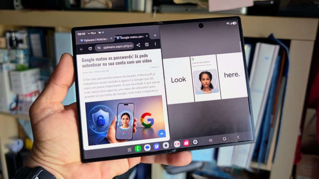 Samsung Galaxy Z Fold 8 ecrã dobráveis