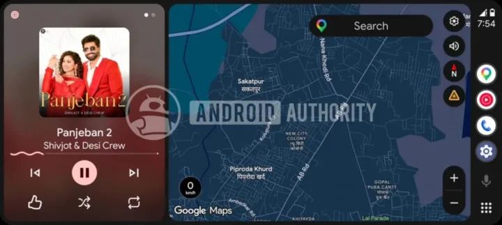 Android Auto Google leitor