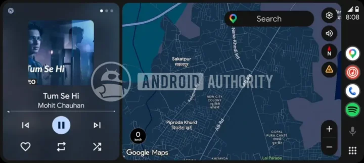 Android Auto Google leitor