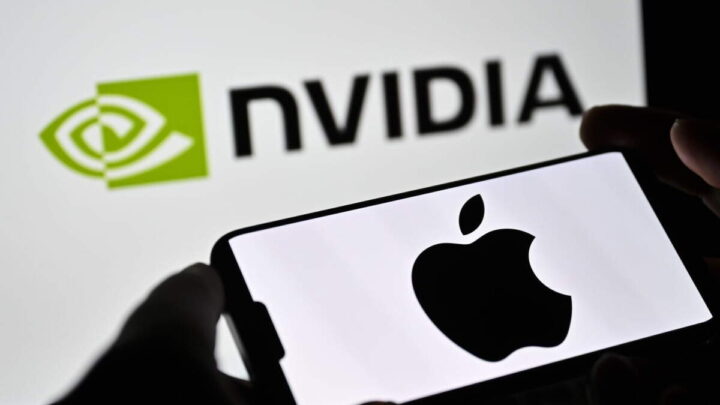 Apple Nvidia bolsa empresas valiosa