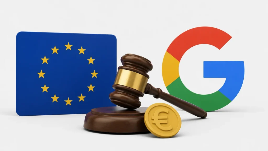 União Europeia multa Google em 890 milhões de euros por violar a Lei dos Mercados Digitais