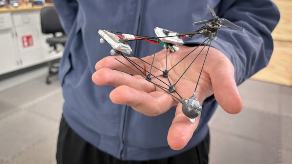Este drone fica quase invisível ao girar 25 vezes por segundo. Veja o vídeo!