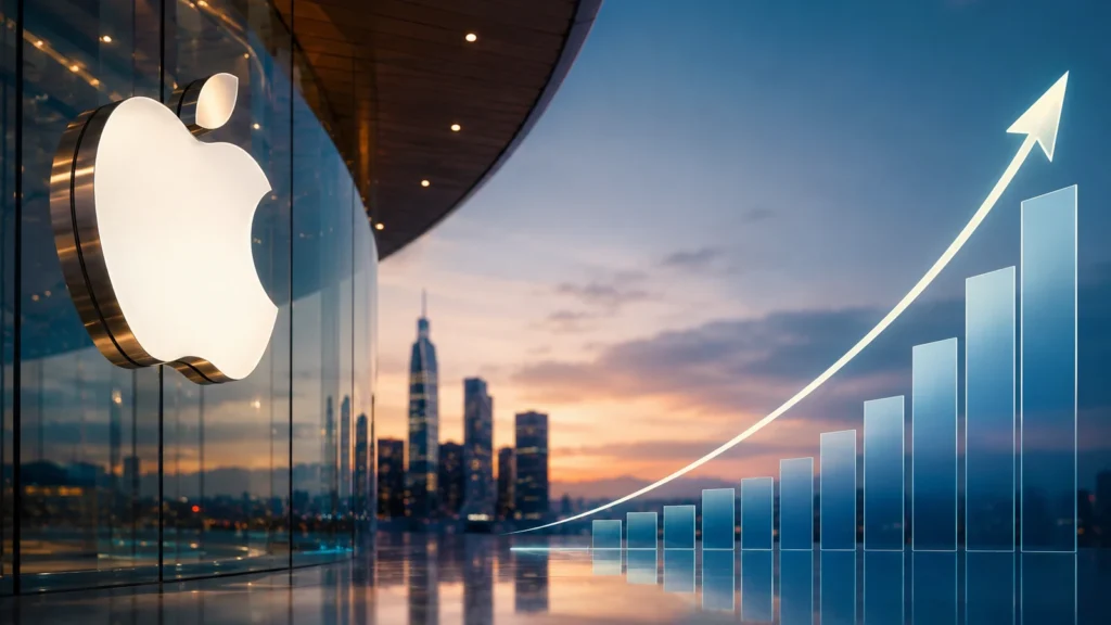 Apple volta a surpreender: faturou 109,4 mil milhões de dólares e cresceu 16%