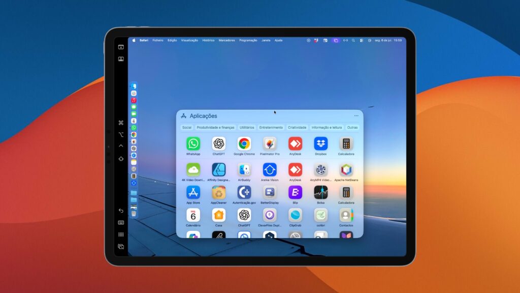 macOS 27: já pode usar o toque no iPad para controlar janelas do Mac com o Sidecar