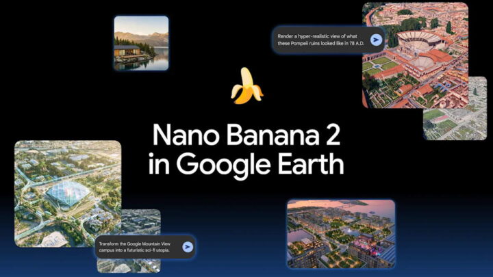 Nano Banana 2 Google Earth IA imagens