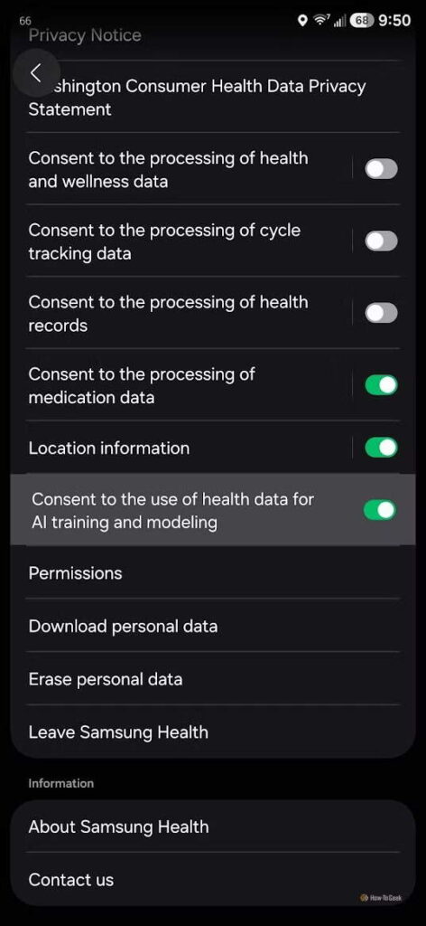 Samsung dados saúde treinar IA