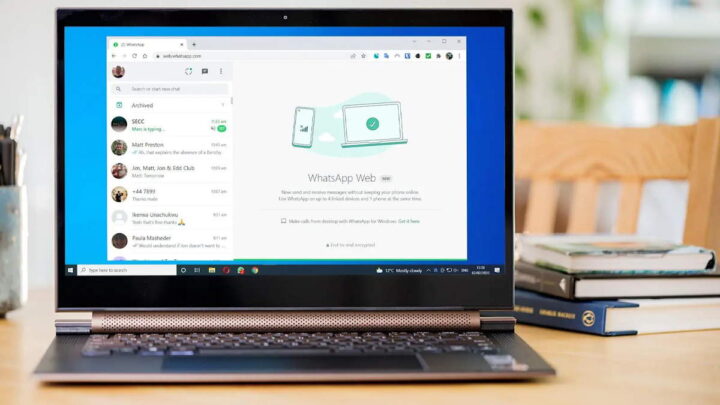 WhatsApp chamadas browser voz vídeo