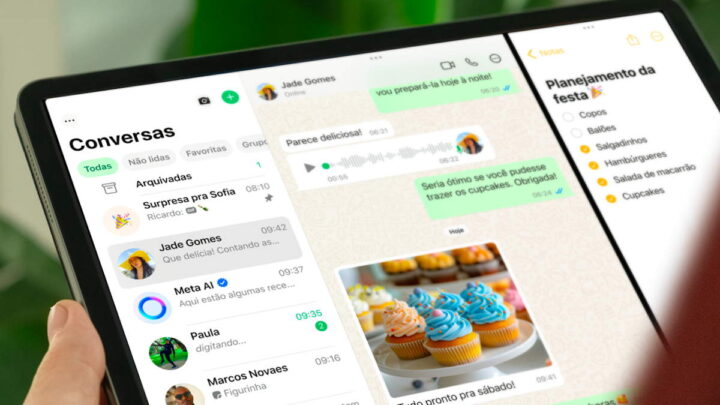 WhatsApp iPad Android Auto PDF novidades