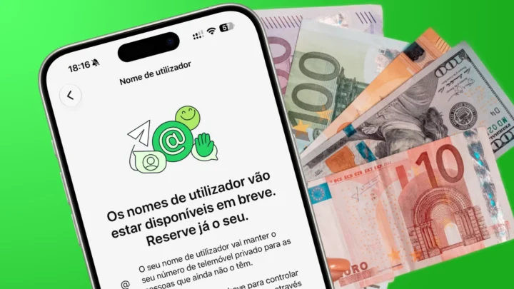 Imagem nome de utilizador, WhatsApp para publicidade.