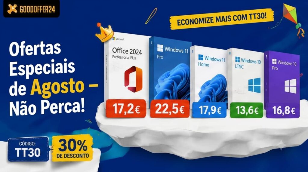 Windows 10 ganhou mais um ano, mas o Office 2024 custa 17,2€
