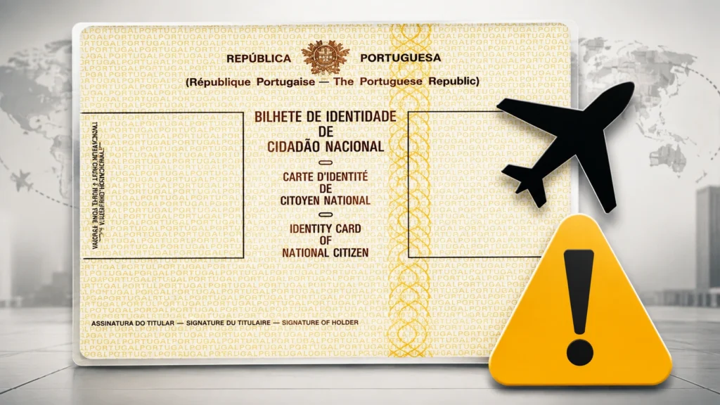 Bilhete de Identidade vitalício deixa de servir para viajar a partir de 3 de agosto