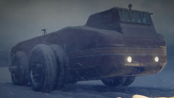 Imagem Antarctic Snow Cruiser