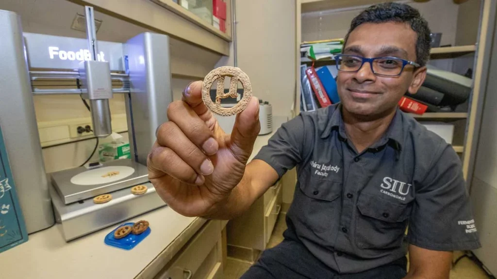 Esta bolacha nasceu de uma garrafa de plástico. E pode ajudar a alimentar astronautas