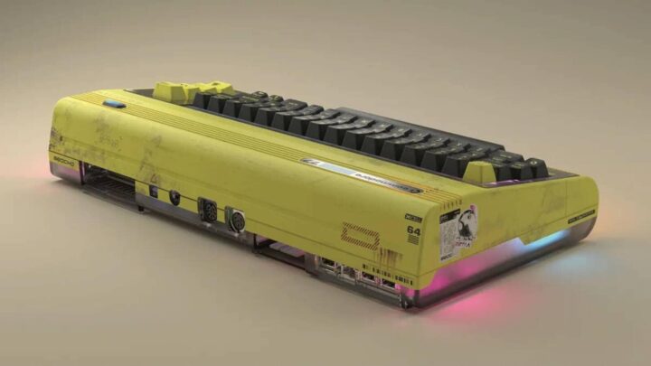 Commodore 77, ou C77, uma edição especial do Commodore 64 Ultimate criada em colaboração com a CD Projekt Red
