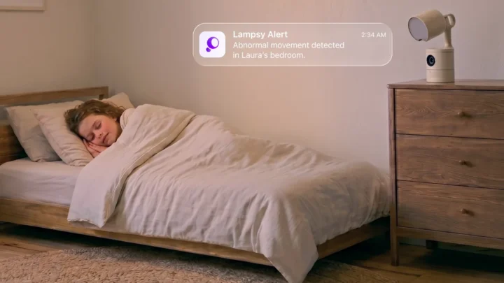 Ilustração do Lampsy que deteta crises convulsivas da epilepsia em tempo real