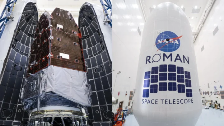 Imagem do Nancy Grace Roman Space Telescope