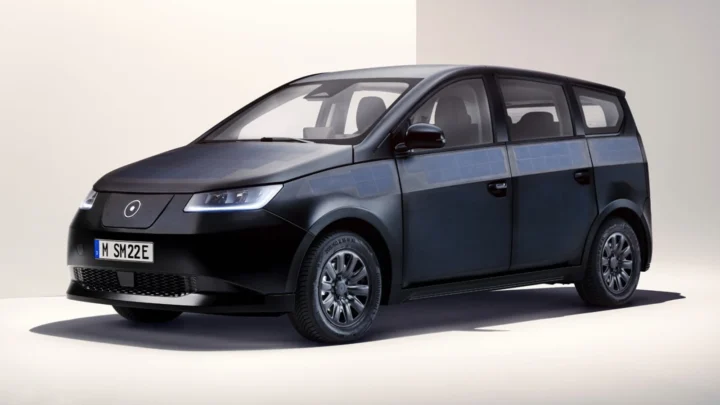 Imagem, de carro elétrico solar