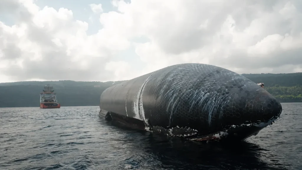 Maior foguetão do mundo sobreviveu 24 dias no mar. Agora é um “tesouro” para a SpaceX