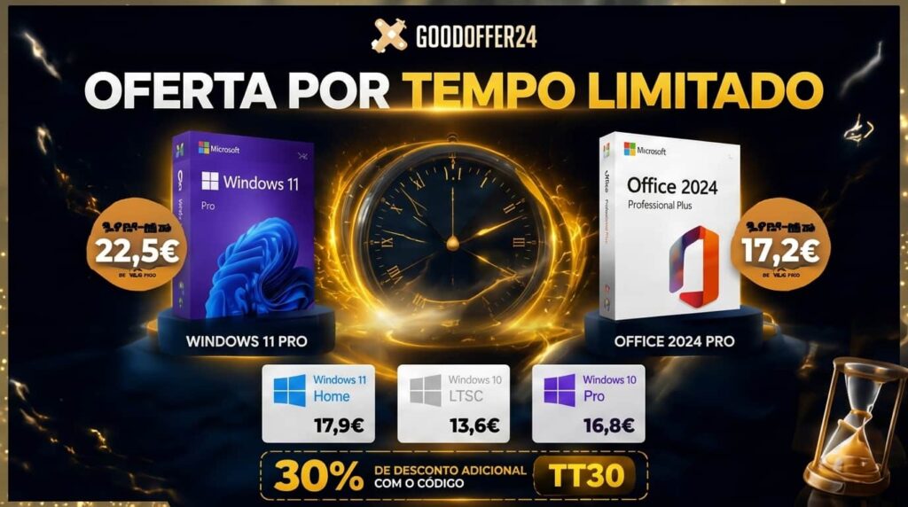 Anúncios no novo Outlook? O clássico vem no Office 2024 por 17,2€