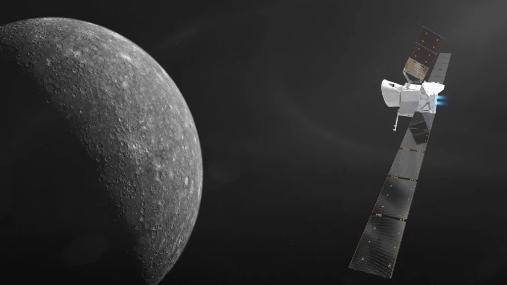 BepiColombo está finalmente a chegar a Mercúrio após oito anos de viagem