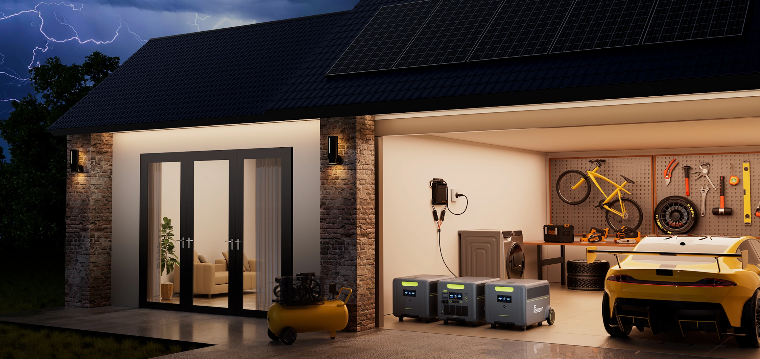 Estação de energia FOSSiBOT: F1800, F2400 ou F3600 Pro?