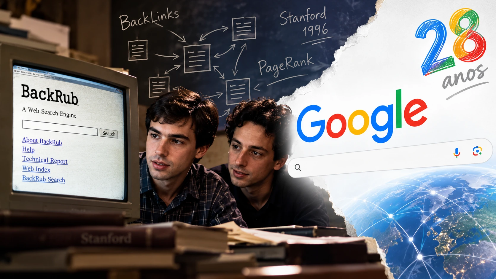 Google faz 28 anos: antes de dominar a Internet chamava-se BackRub