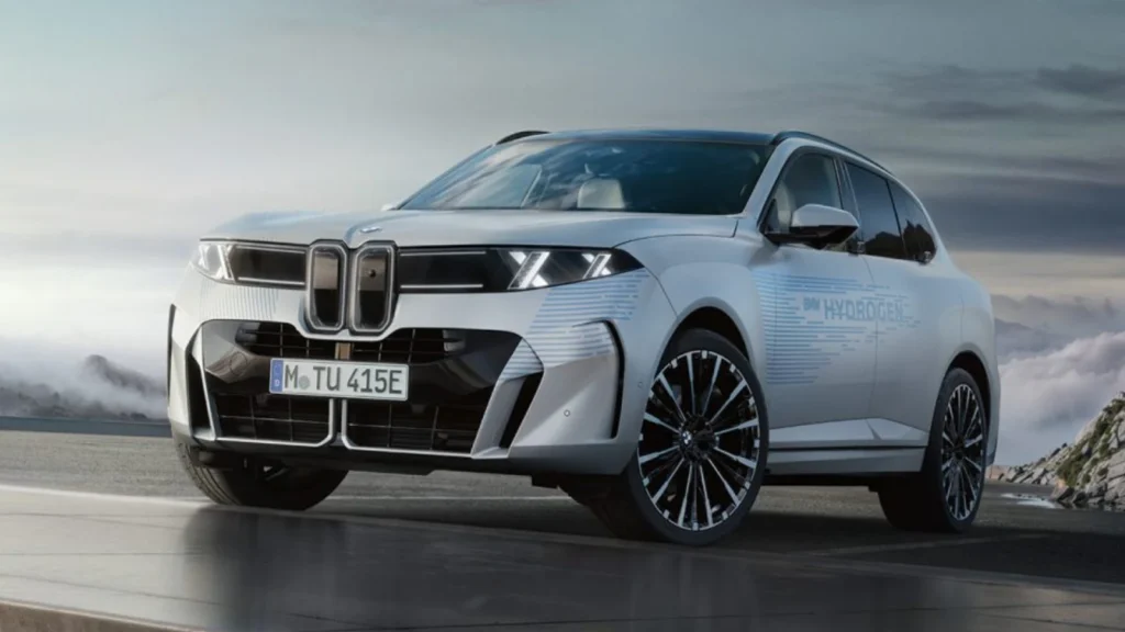 Mas o futuro não são os elétricos a bateria? BMW iX5 Hydrogen chega em 2028