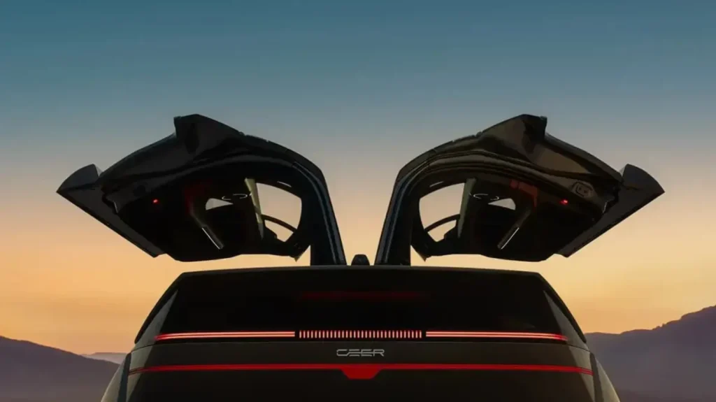 Imagem carro elétrico da Arábia Saudita, o Ceer