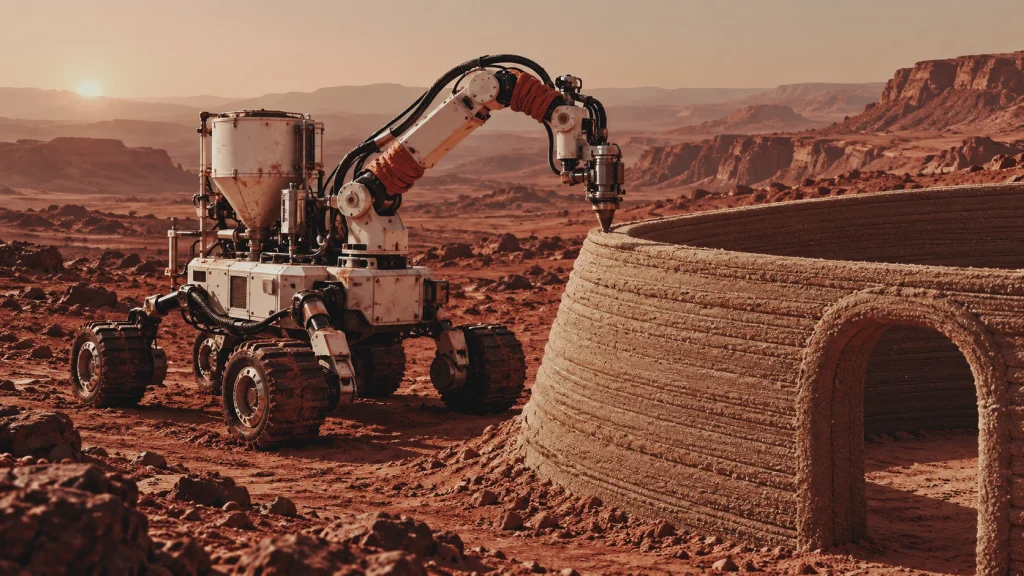 Em vez de tijolos e betão, astronautas poderão usar gelatina para construir em Marte