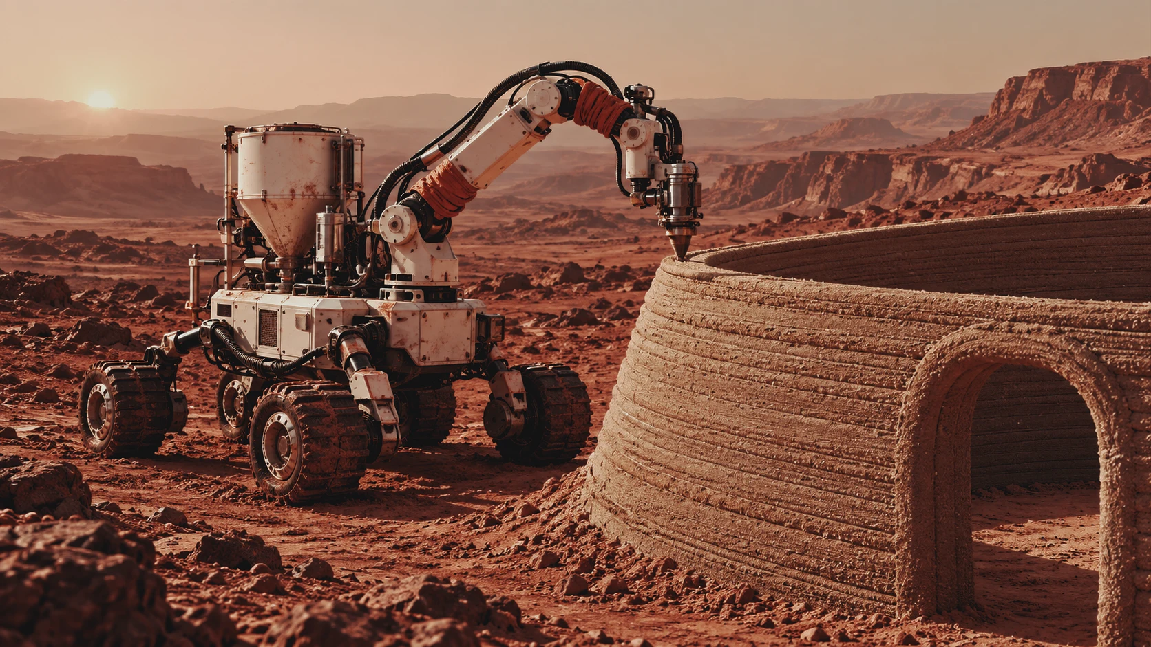 Em vez de tijolos e betão, astronautas poderão usar gelatina para construir em Marte
