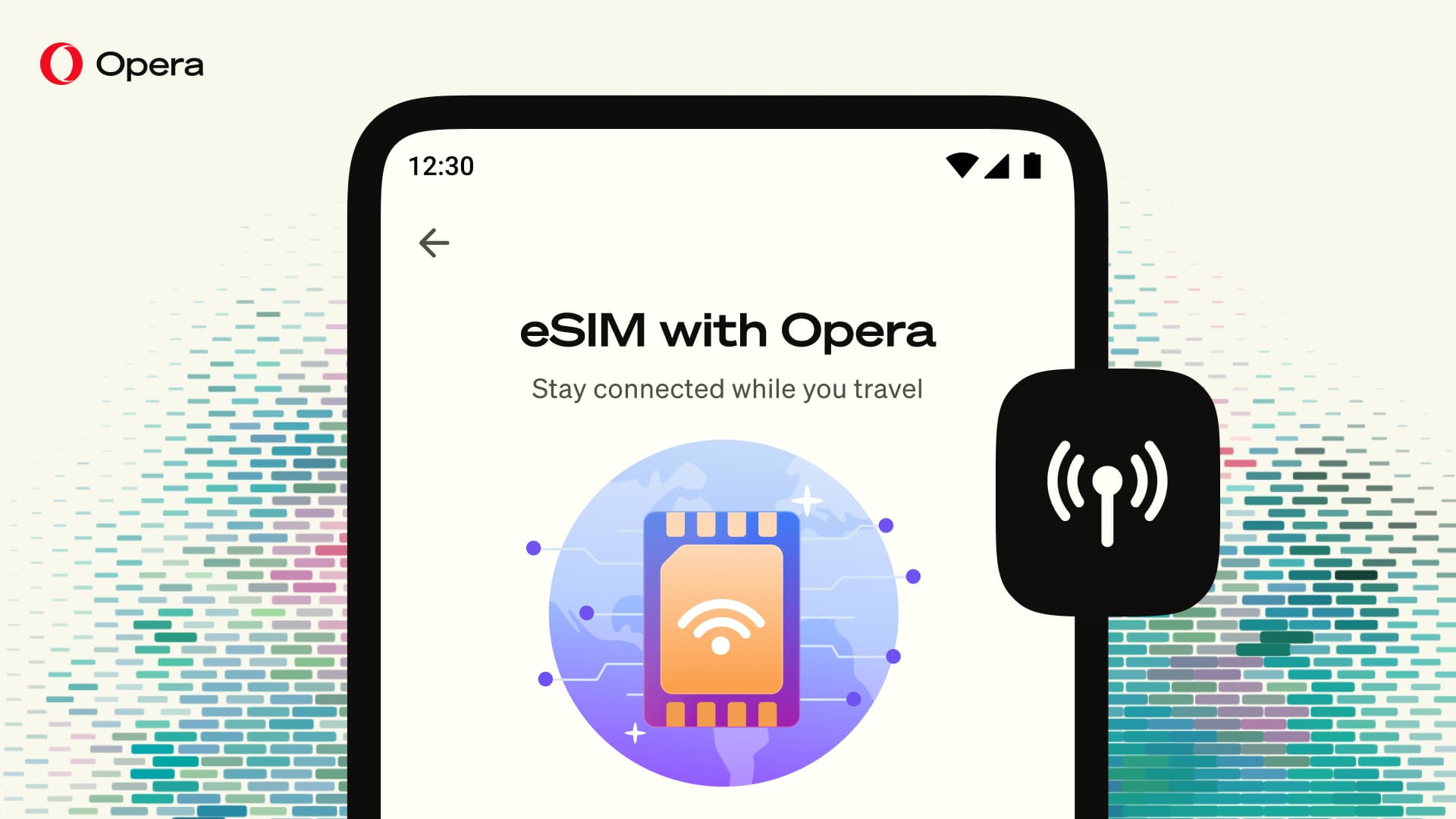 Opera integra eSIM no Android e oferece 3 GB de dados grátis