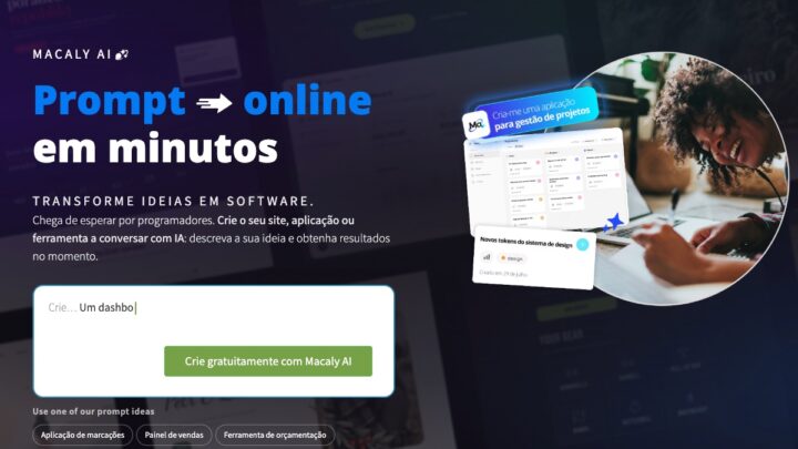 E se pudesse criar uma aplicação apenas a conversar com uma IA?