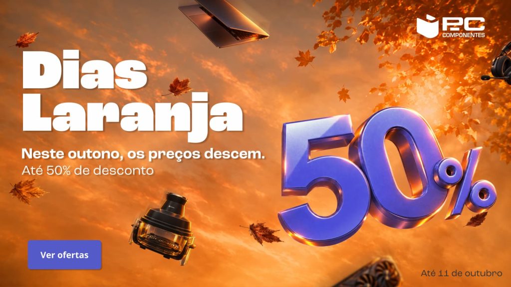 PcComponentes: Dias Laranja estão de volta com descontos até 50% e há uma surpresa