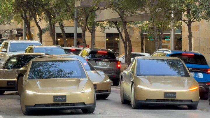 Vídeo mostra Austin a encher-se de Cybercab da Tesla antes do lançamento