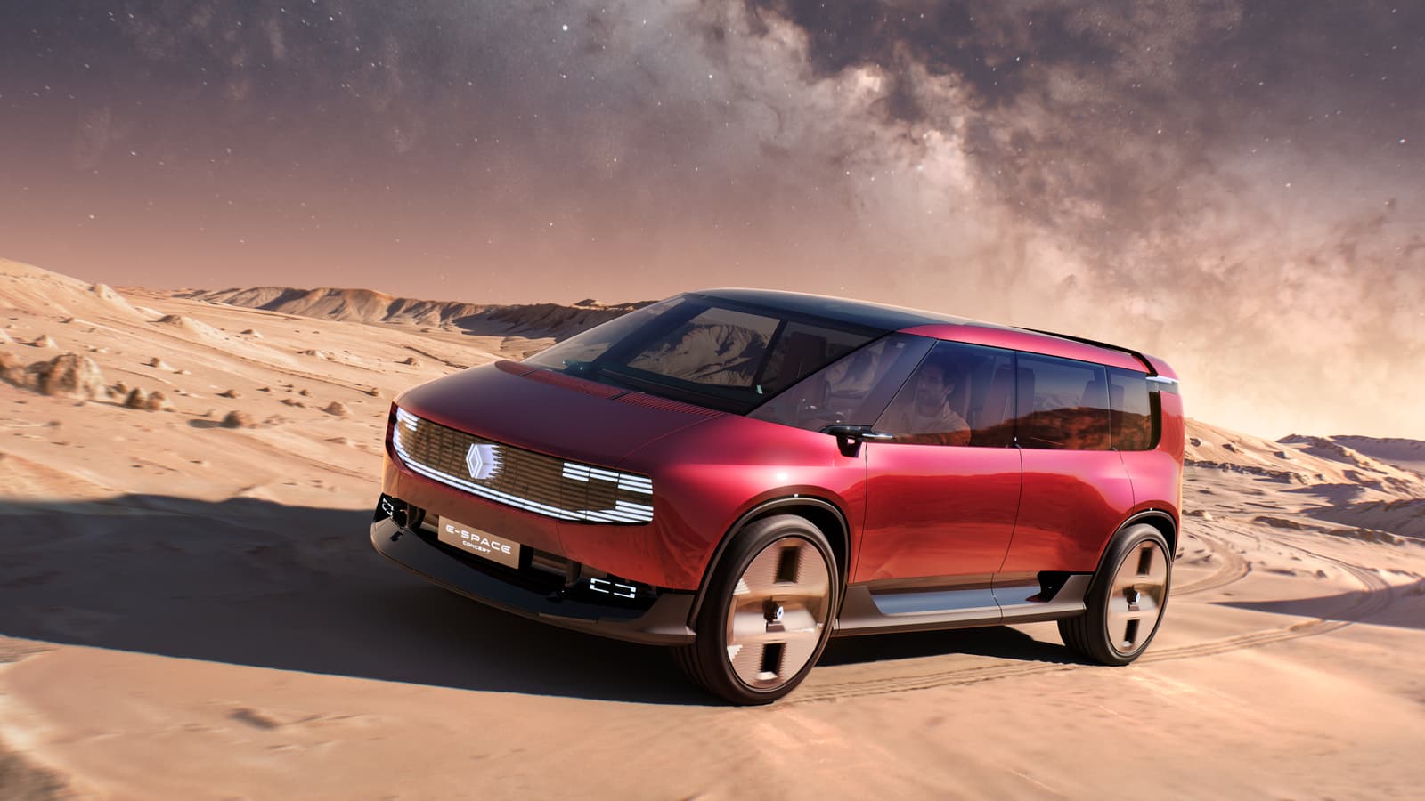 Mais de 40 anos depois, o E-Space Concept propõe uma visão futurista do modelo original