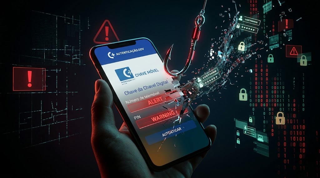 Alerta: circulam mensagens fraudulentas que usam como isco a Chave Móvel Digital