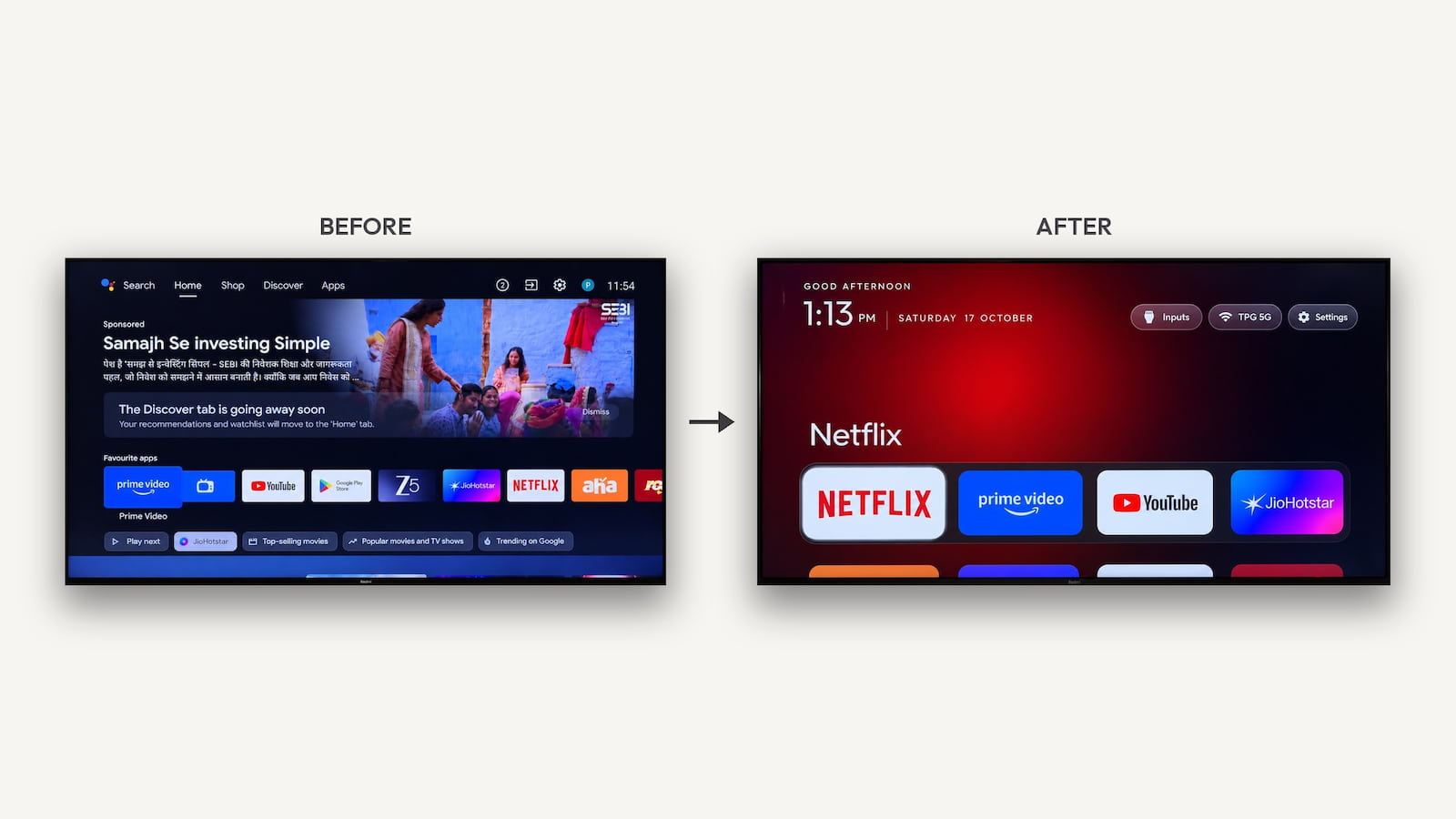 Nem as Smart TV escaparam à febre do vibe coding: a televisão à medida de cada utilizador