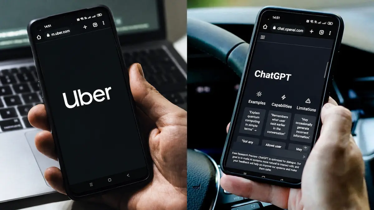 Uber coloca 30 mil funcionários a trabalhar com o ChatGPT Work